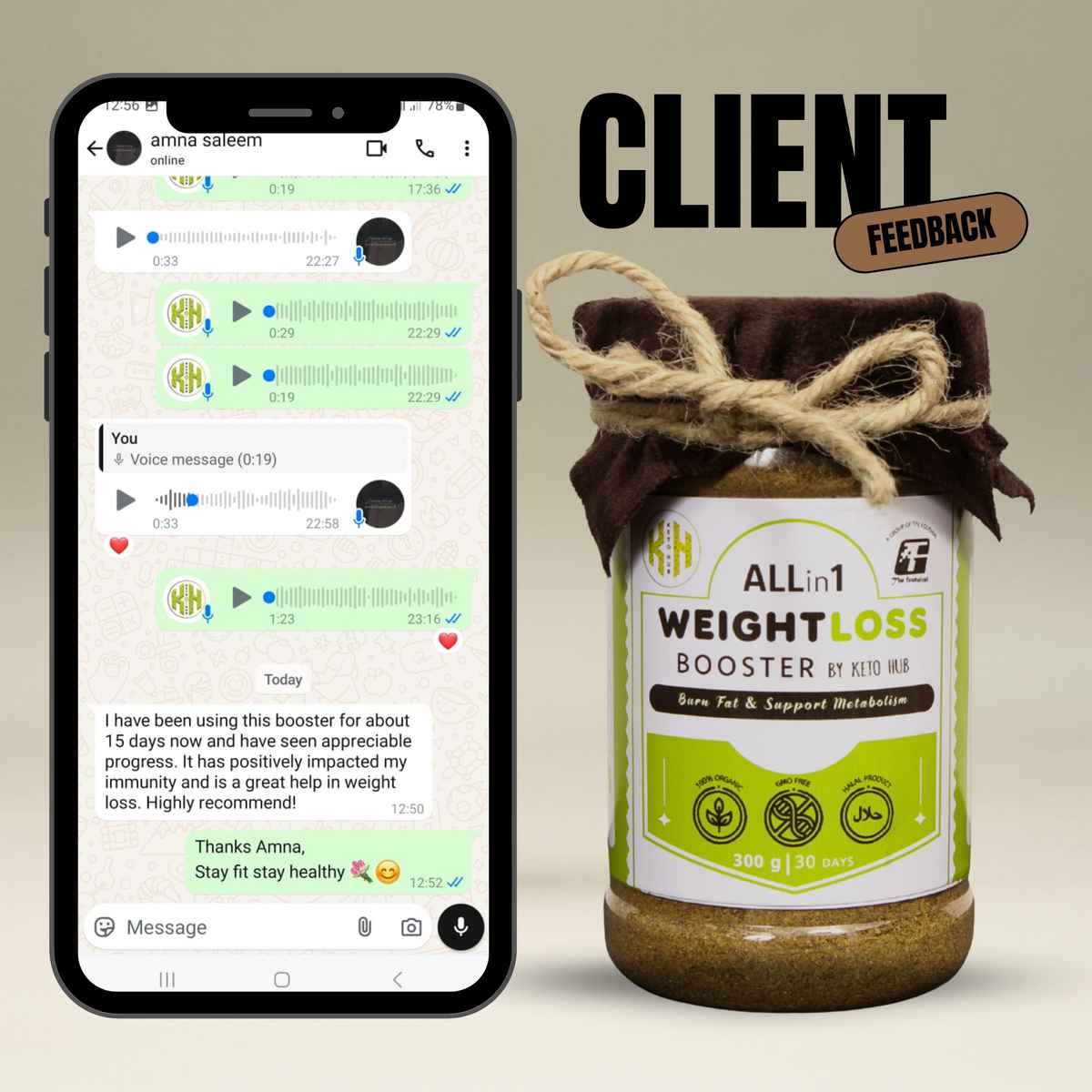 Natural Fat Burner | Hormonal & Digestive Support Powder