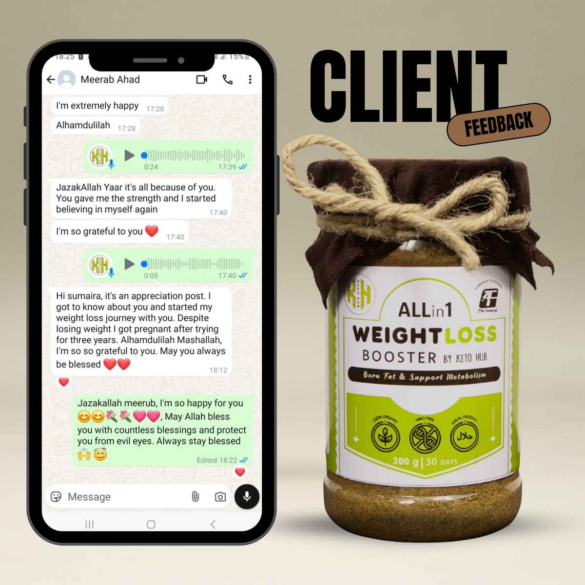 Natural Fat Burner | Hormonal & Digestive Support Powder